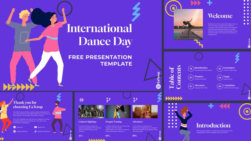 Purple International Dance Day