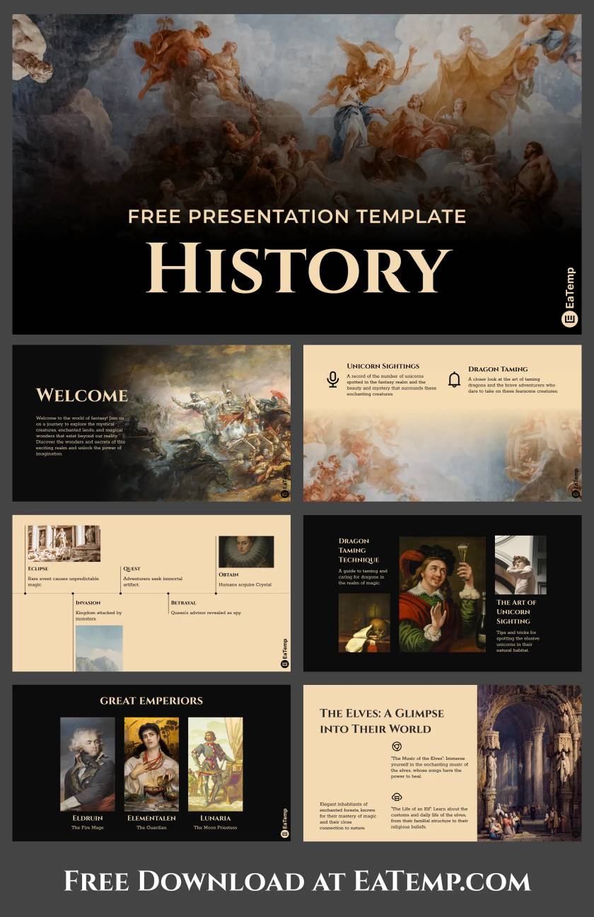 History PPT Presentation Template