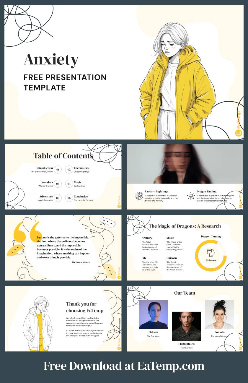 Anxiety PowerPoint Presentation Template