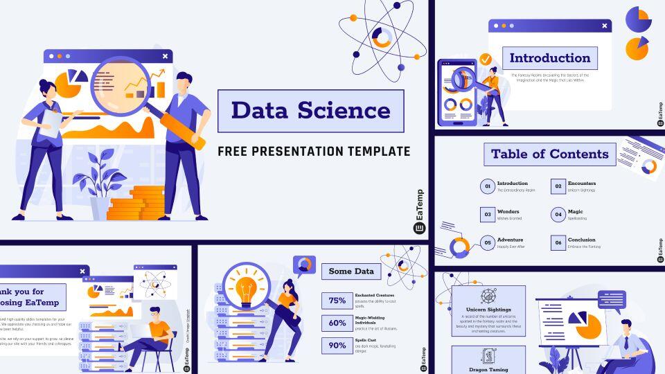Data Science PPT Presentation Template