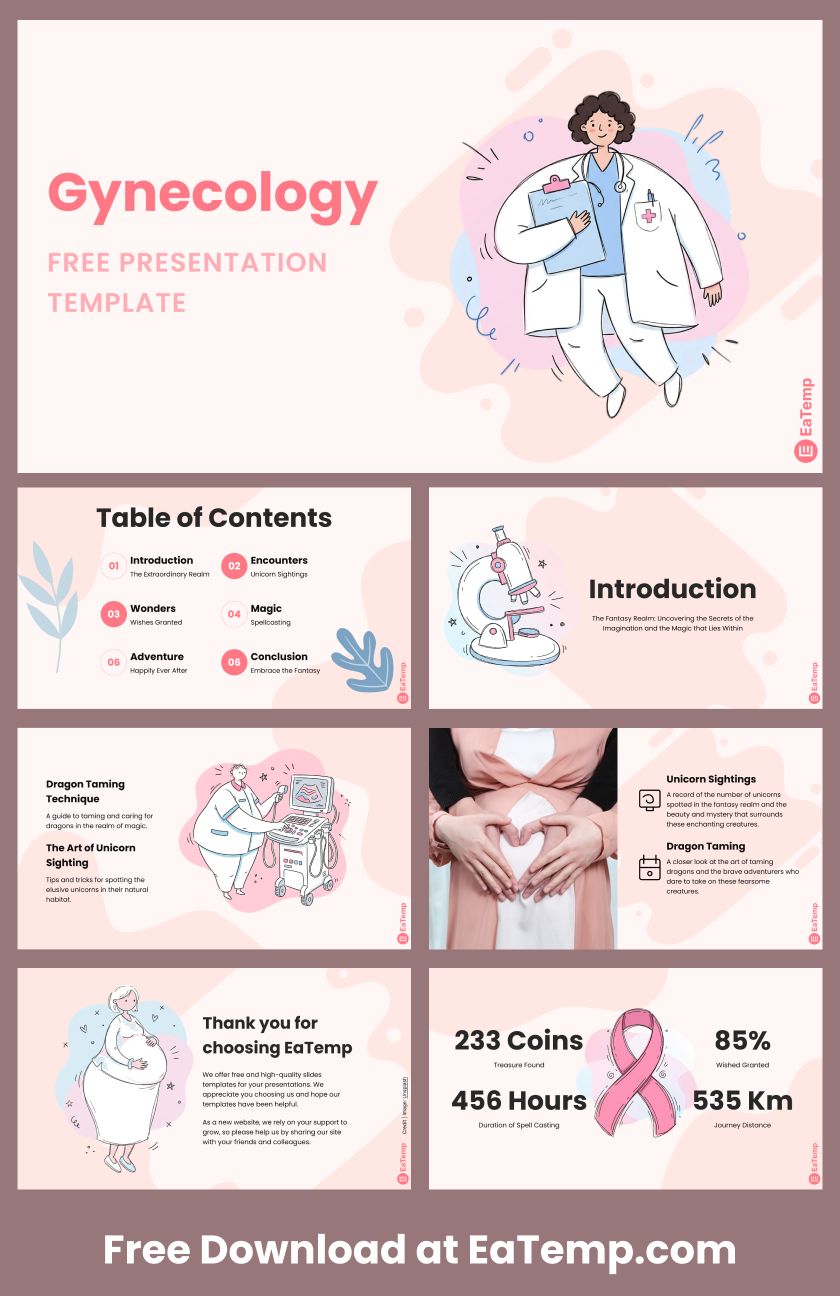 Gynecology PPT Presentation Template