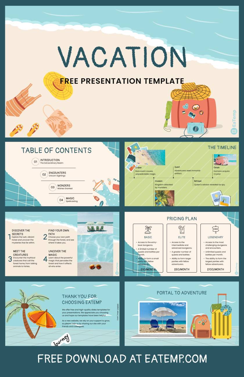 Vacation PowerPoint Presentation Template