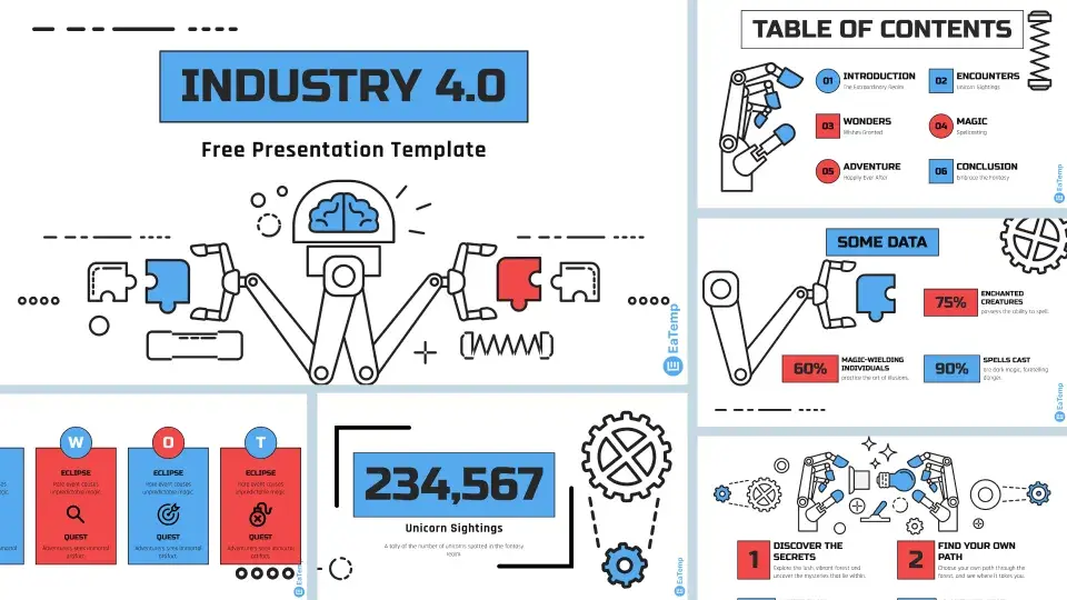 Industry 4.0 PPT Presentation Template
