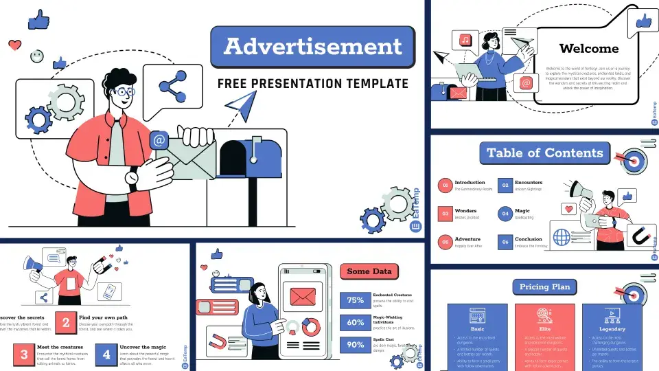 Advertisement PPT Presentation Template