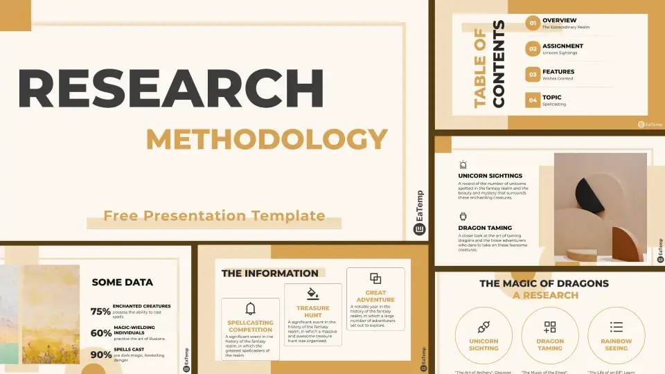 Research Methodology PPT Presentation Template