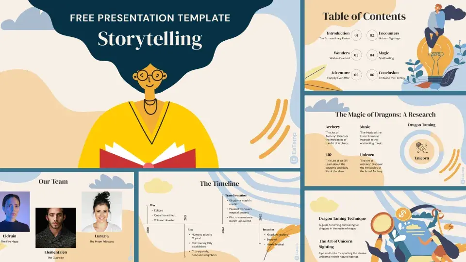 Storytelling PowerPoint Presentation Template