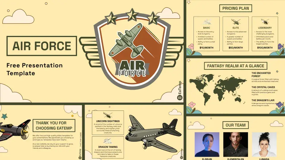 Air Force PowerPoint Template