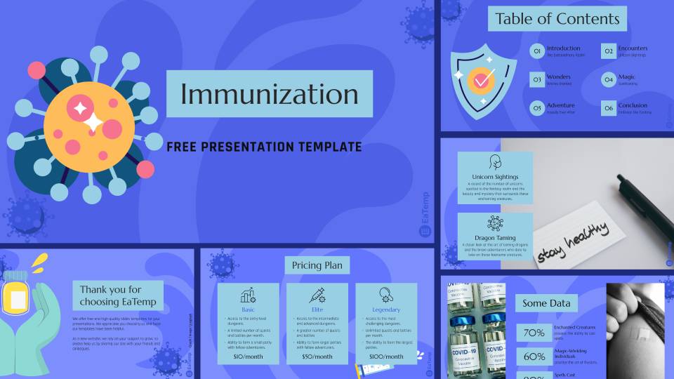 Immunization PPT Presentation Template