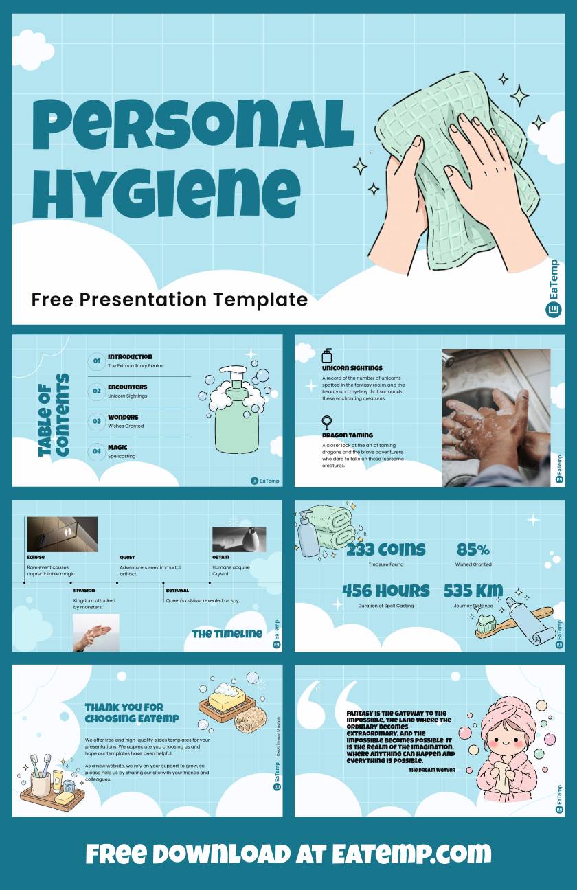Personal Hygiene PPT Presentation Template