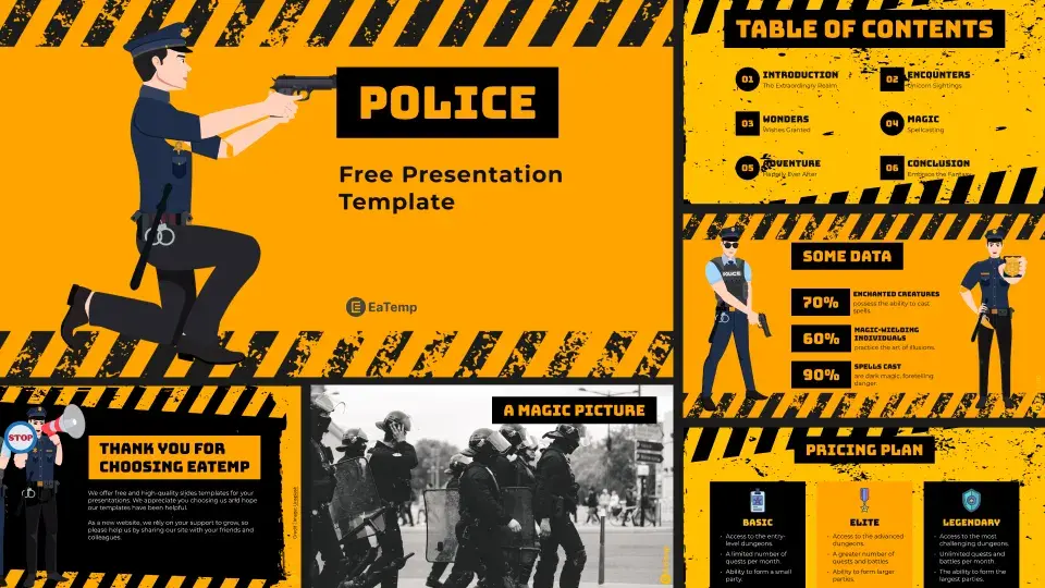 Police PowerPoint Template