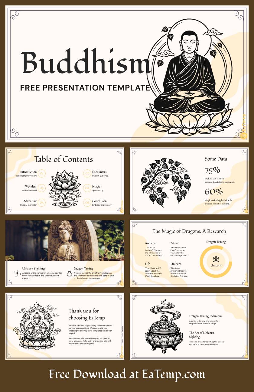 Buddhism PowerPoint Presentation Template