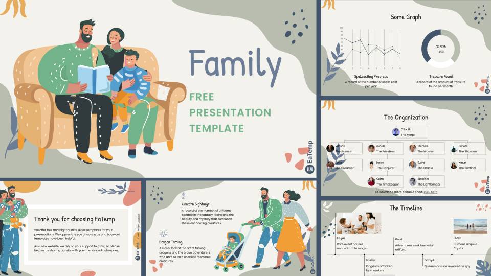Family PowerPoint Presentation Template & Google Slides Theme