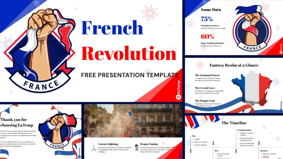 French Revolution PowerPoint Presentation Template & Google Slides Theme