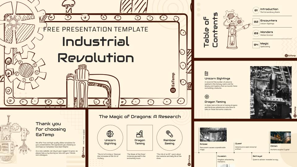 Industrial Revolution PowerPoint Presentation Template