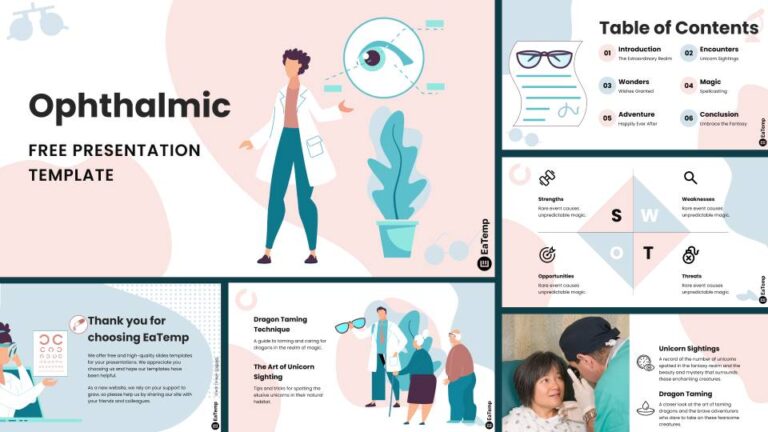 Nurse PPT Presentation Template - EaTemp