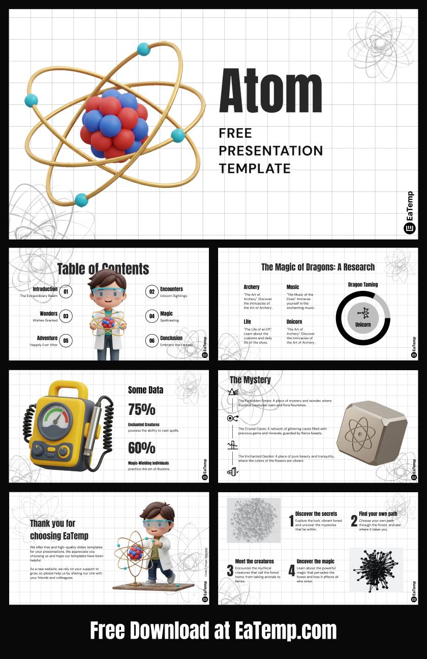 Atom PowerPoint Presentation Template