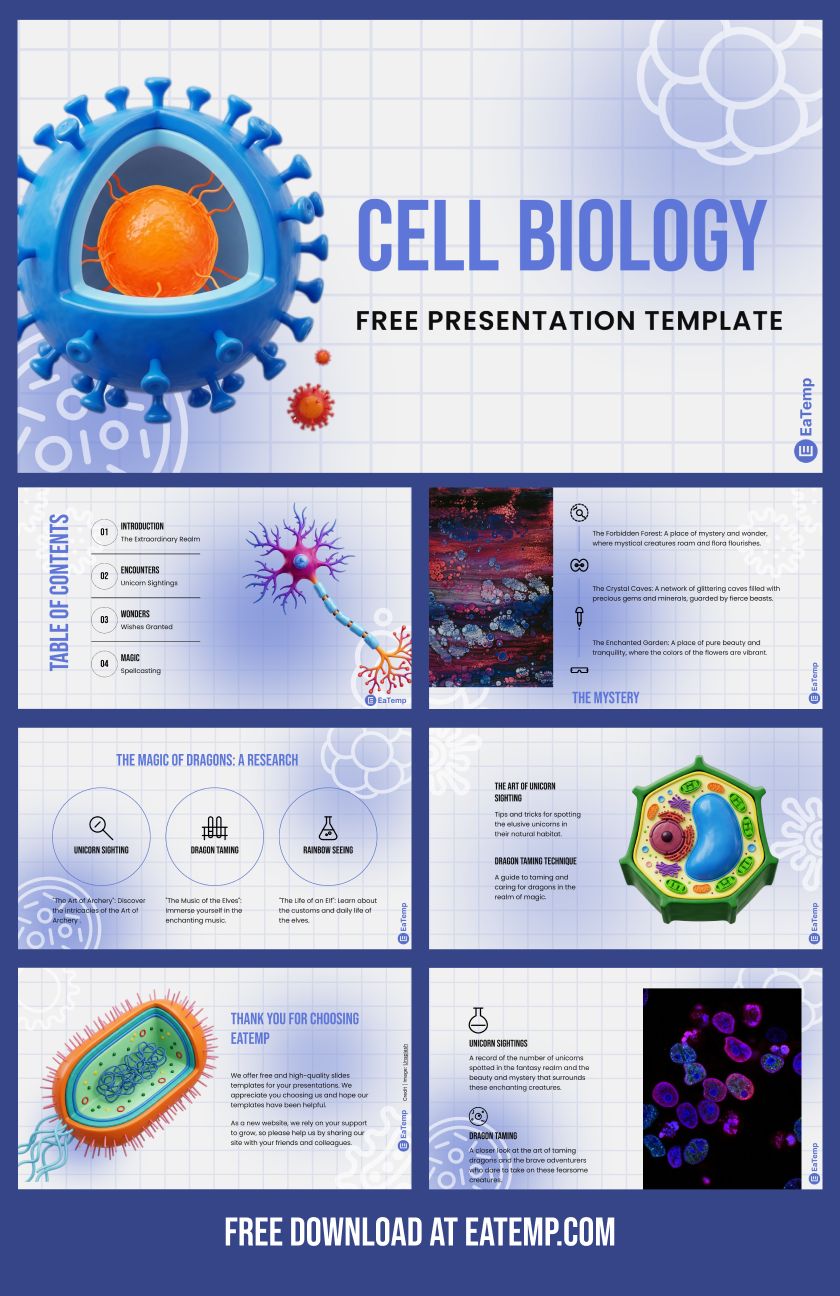 Cell Biology PowerPoint Presentation Template