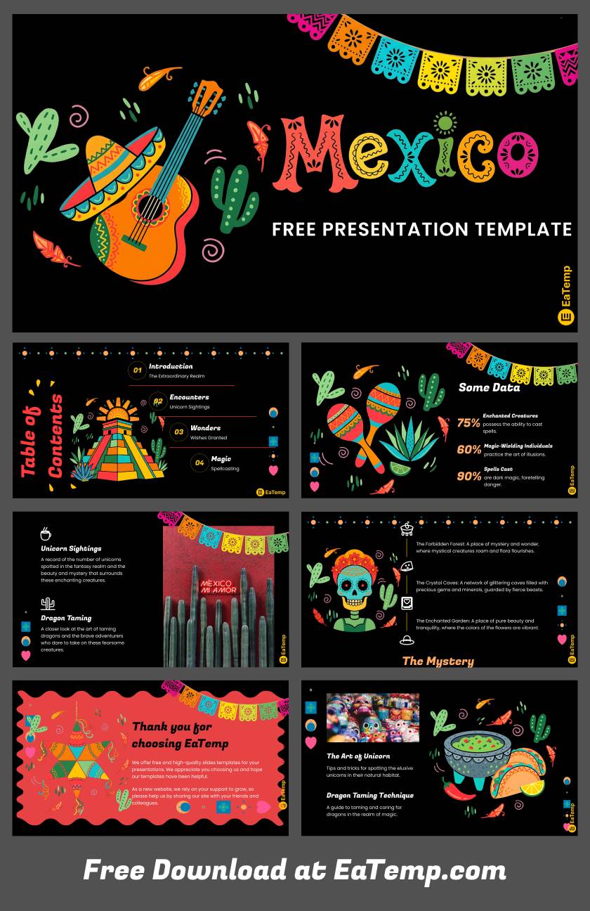 Mexico 13 Mexico PowerPoint Presentation Template