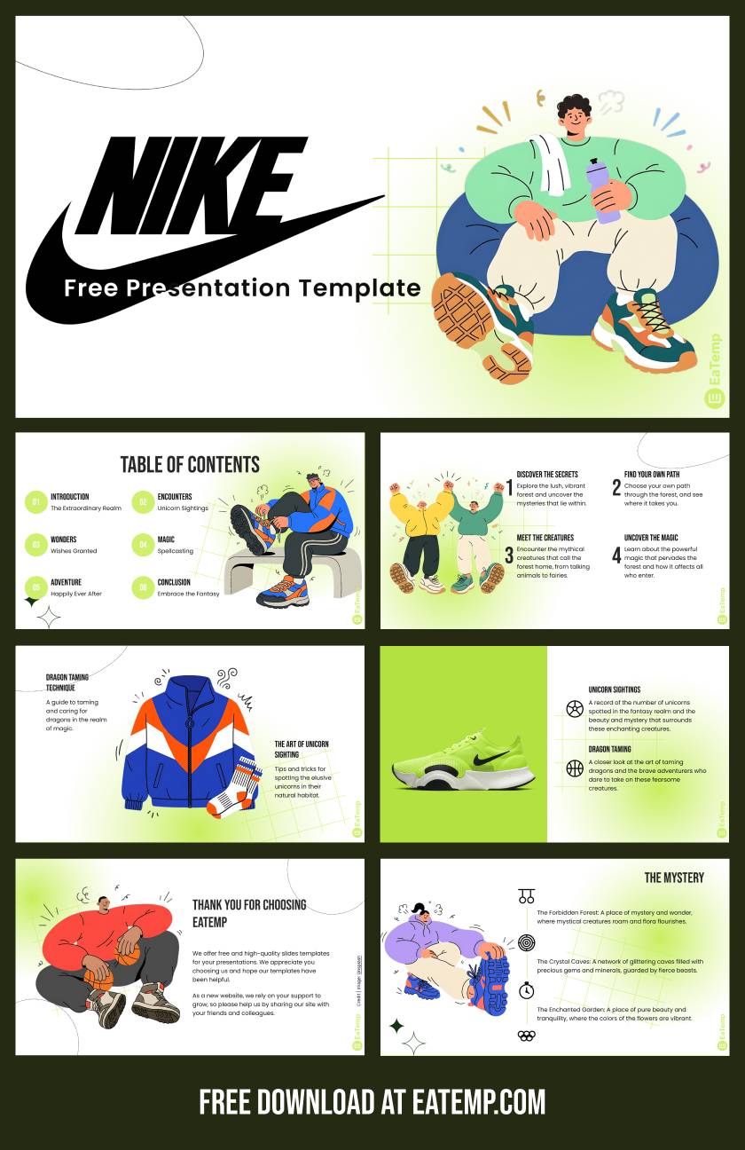 Nike PowerPoint Presentation Template