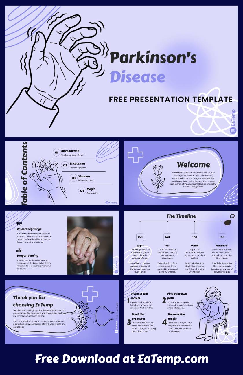 Parkinson's Disease 13 Parkinsons Disease Presentation Template
