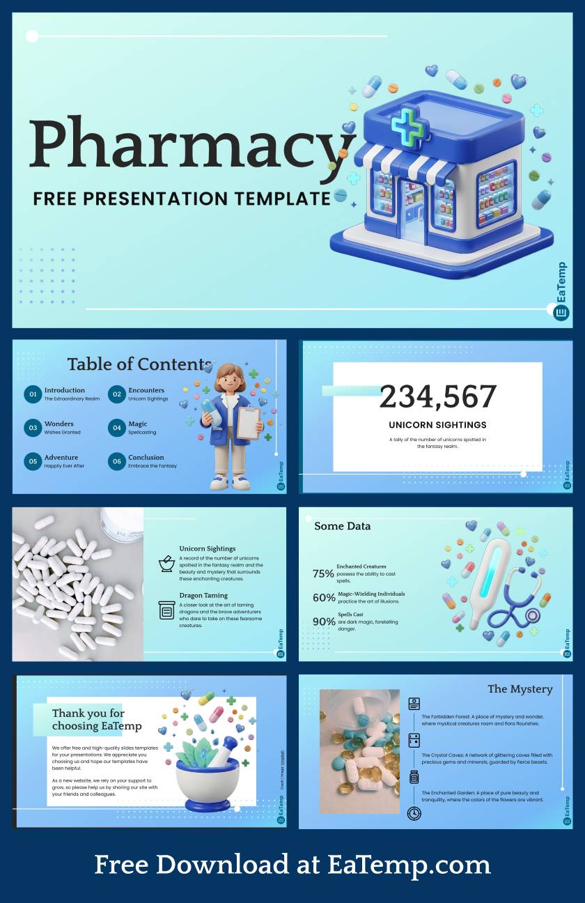 Pharmacy PowerPoint Presentation Template