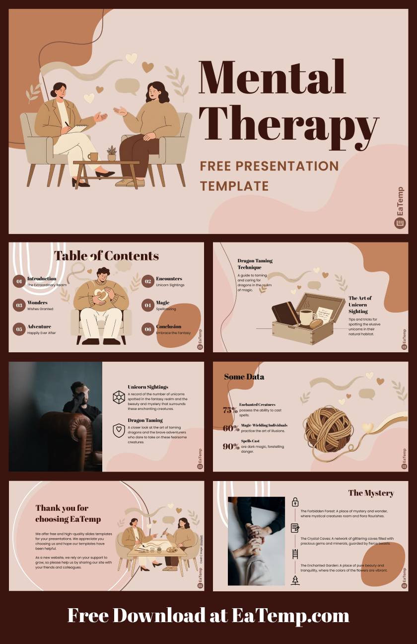 Therapy PowerPoint Presentation Template