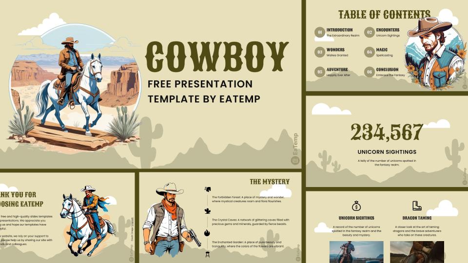 Free Western PowerPoint Templates Google Slides Themes EaTemp Free Western PowerPoint Templates Google Slides Themes EaTemp