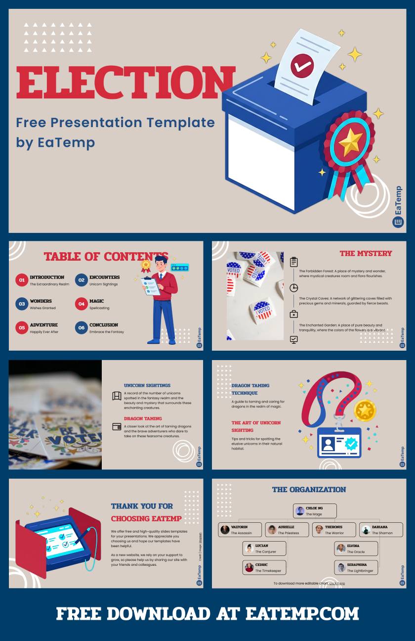Election PowerPoint Presentation Template