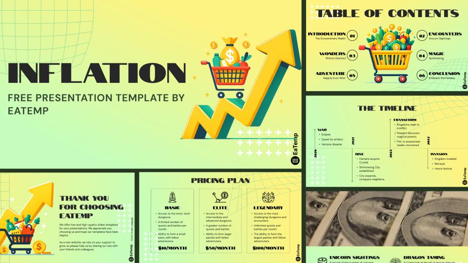 Inflation PowerPoint Presentation Template and Google Slides Theme