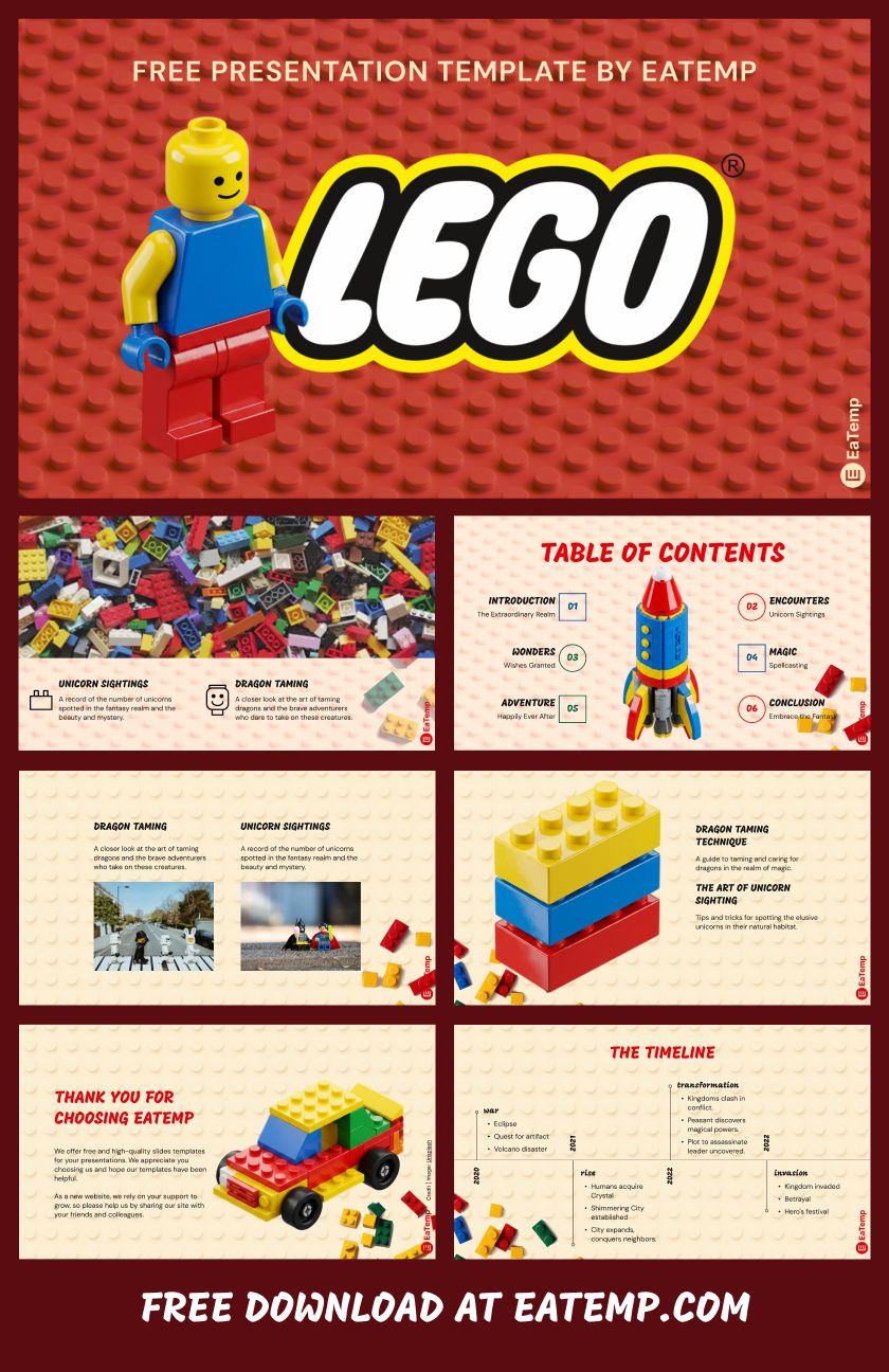 Lego PowerPoint Presentation Template