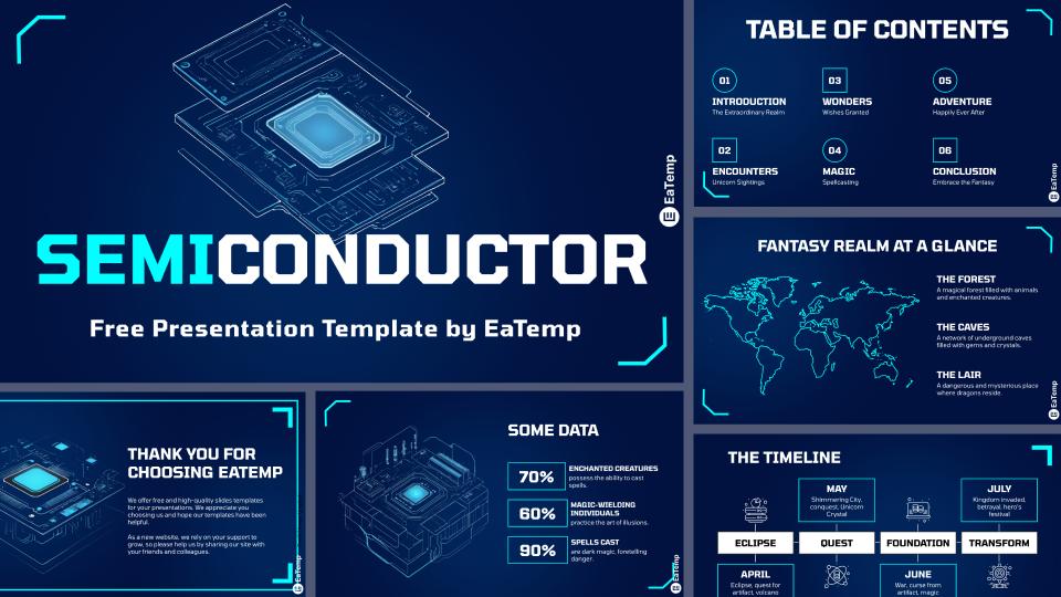 Semiconductor PowerPoint Presentation Template and Google Slides Theme