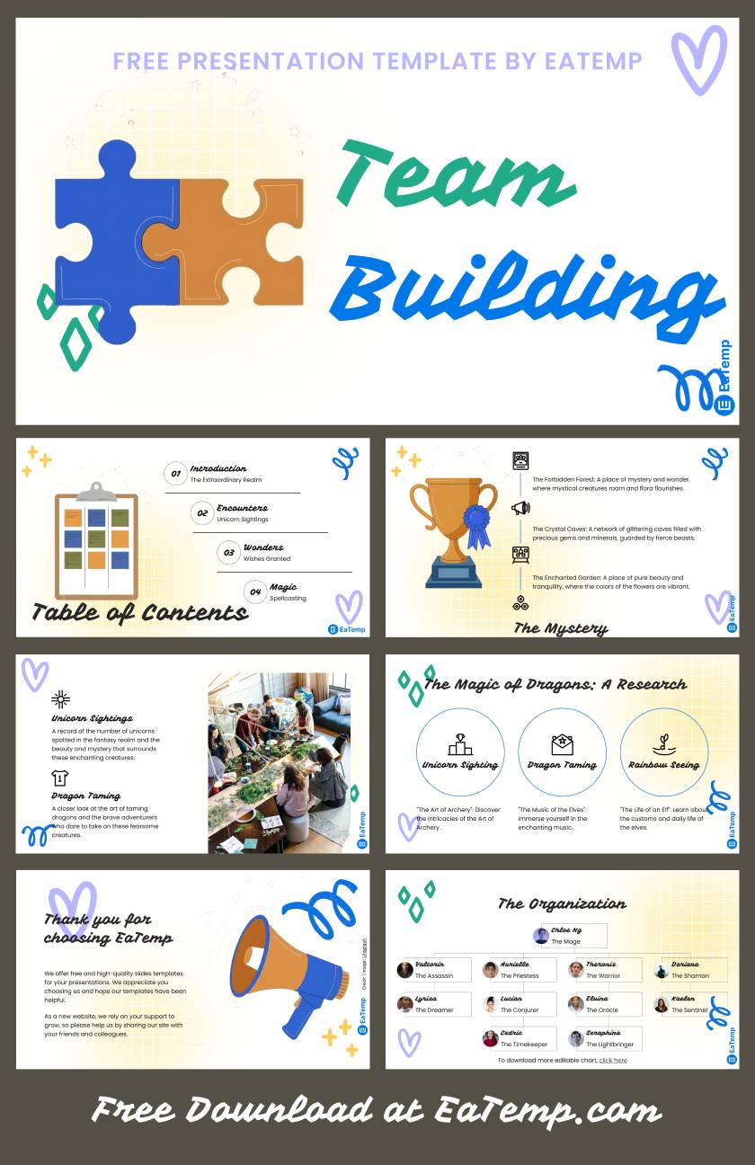 Team Building PowerPoint Presentation Template