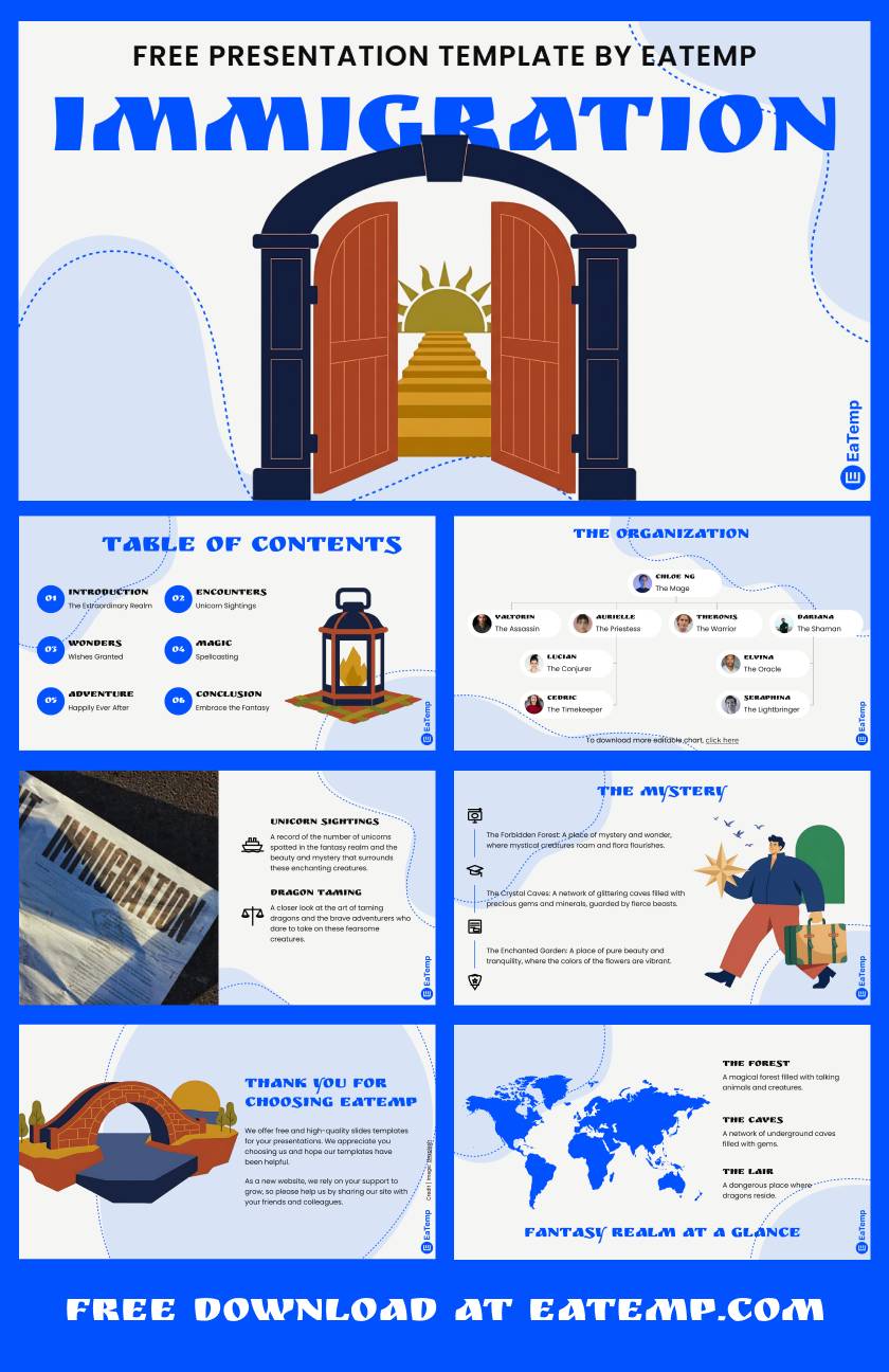 Immigration PowerPoint Presentation Template