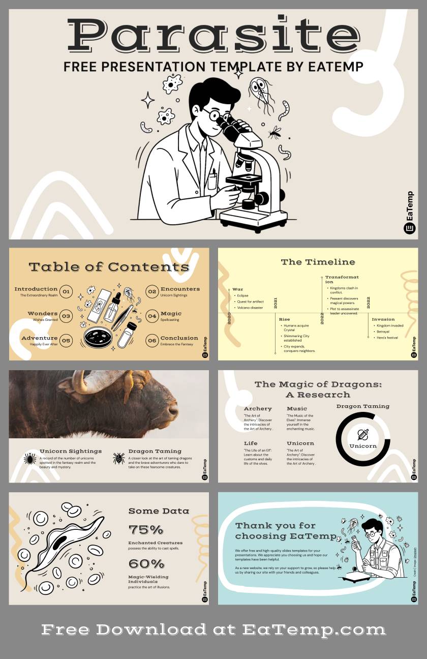 Parasite PowerPoint Presentation Template