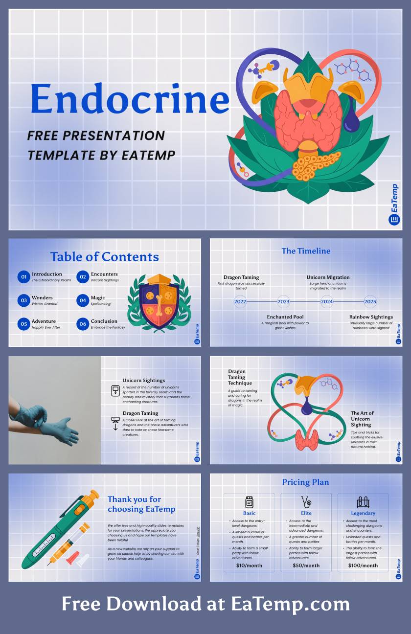Endocrine PowerPoint Presentation Template