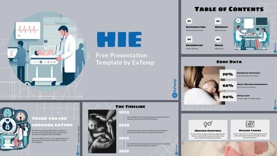 HIE PPT Presentation Template and Google Slides Theme