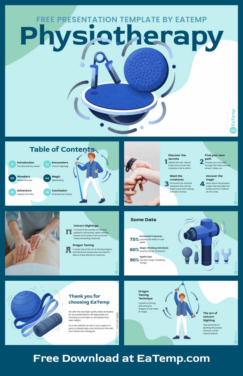 Physiotherapy PowerPoint Presentation Template