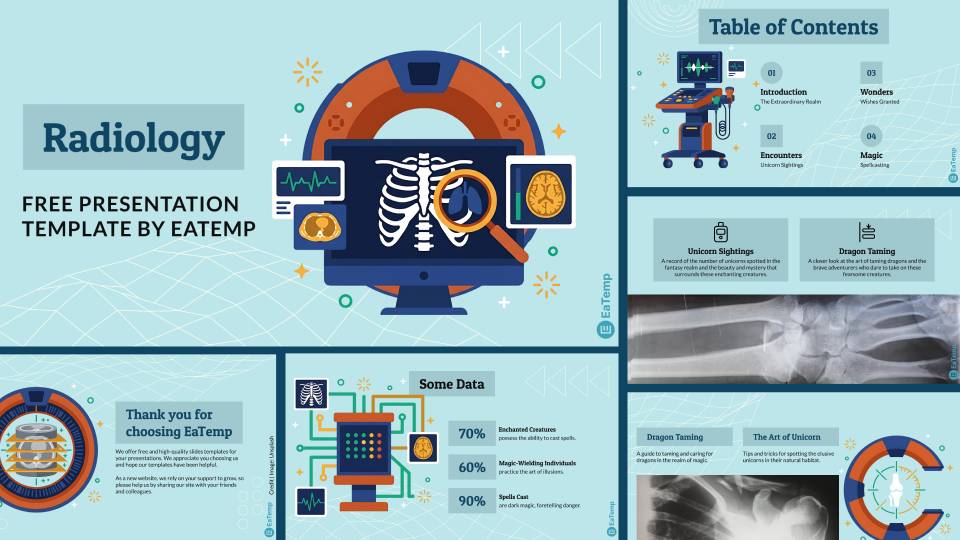 Radiology PowerPoint Presentation Template and Google Slides Theme
