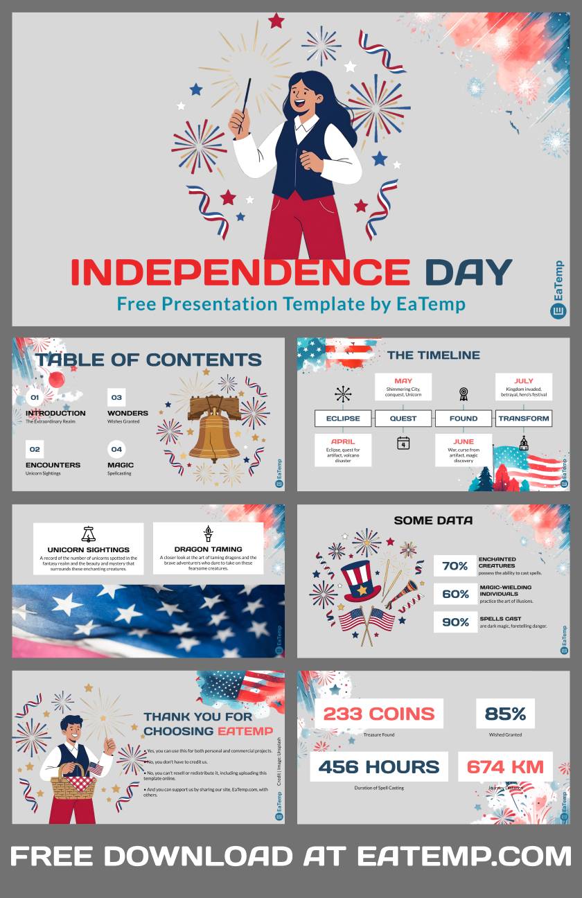Independence Day PowerPoint Presentation Template