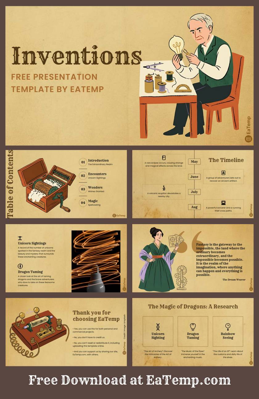 Inventions PowerPoint Presentation Template