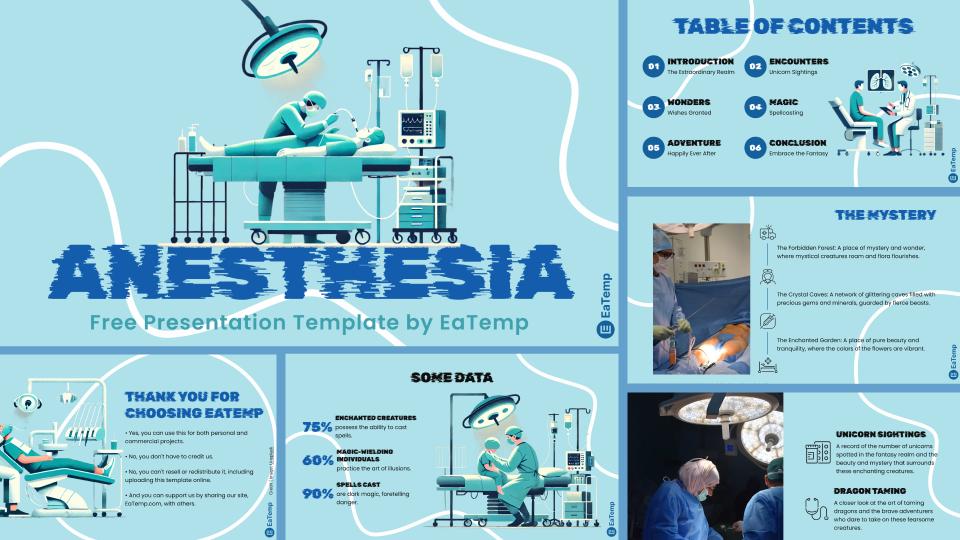 Anesthesia PowerPoint Presentation Template & Google Slides Theme