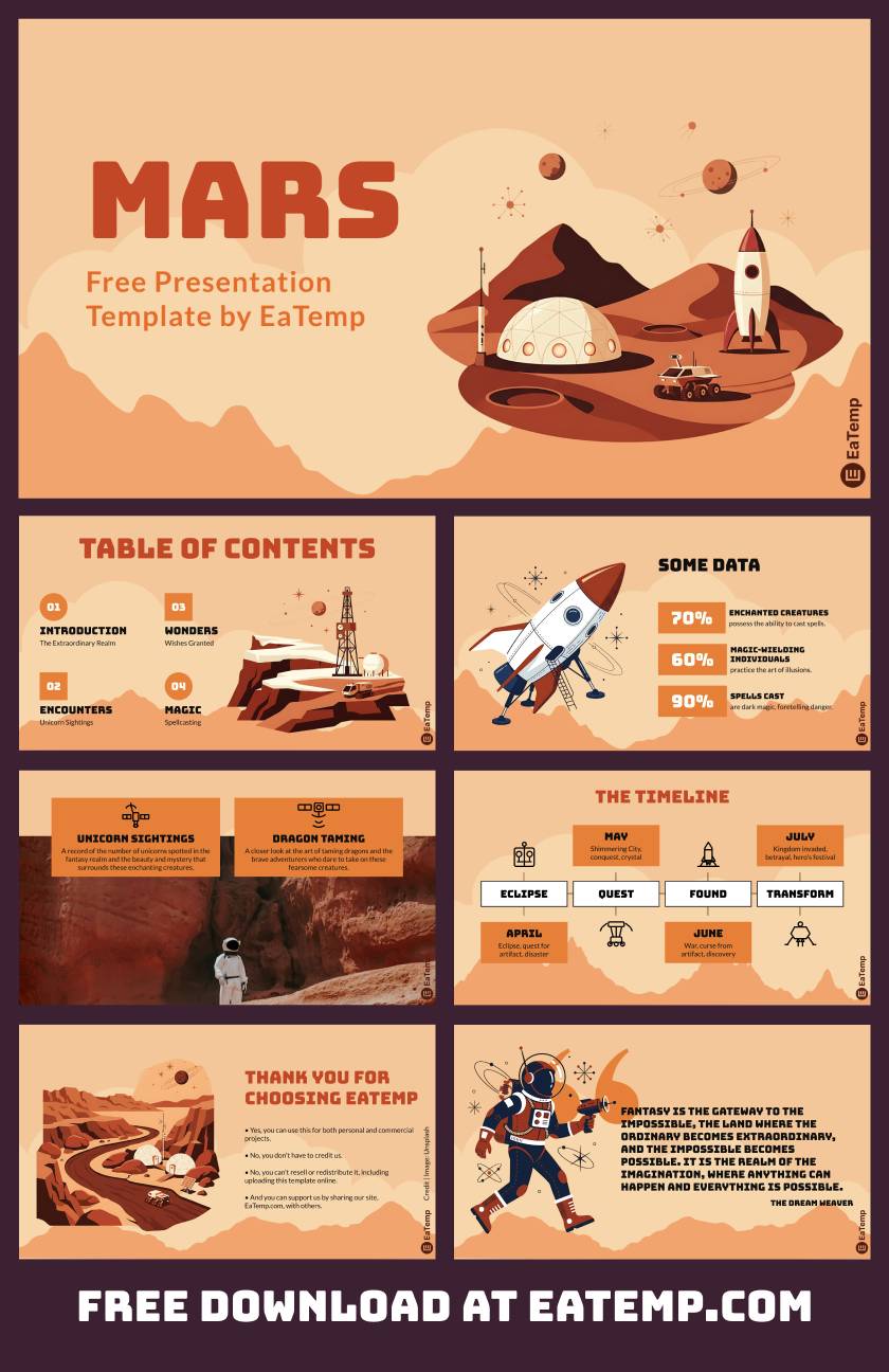 Mars PowerPoint Presentation Template