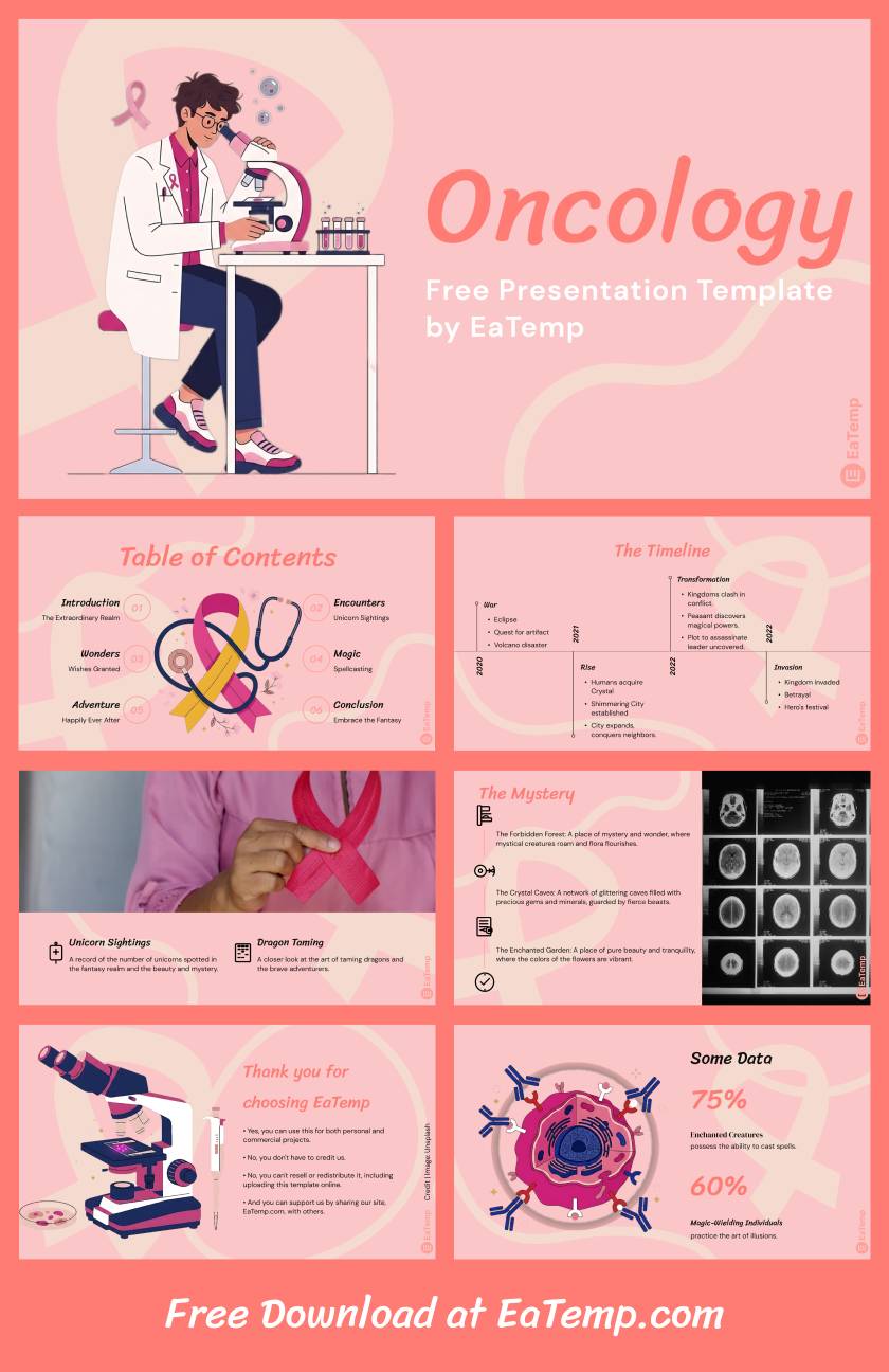 Oncology PowerPoint Presentation Template