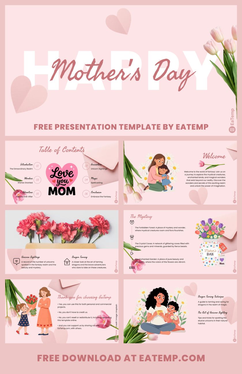 Mothers Day PowerPoint Presentation Template